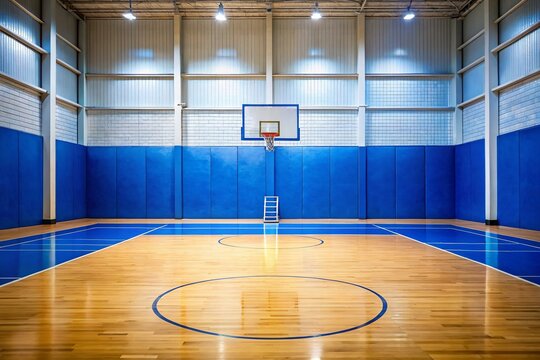 Minimalist Duke Basketball Backgrounds: Clean Blue Devil Court Designs
