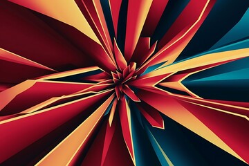 Vivid colors and fluids geometrics abstract background vector illustration design