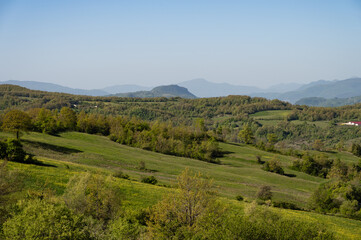 Molise, Italy. Spring landscapes