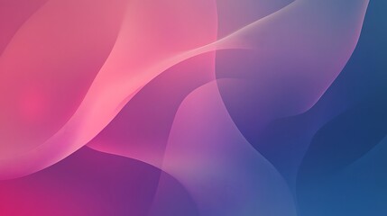 Abstract Pink And Blue Wave Background Design