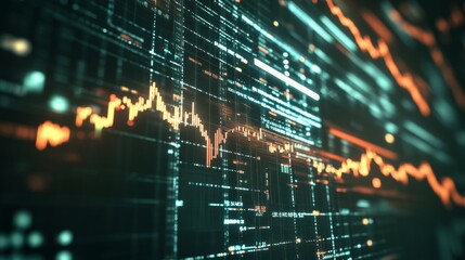 Warm Light User Friendly Market Design Concept