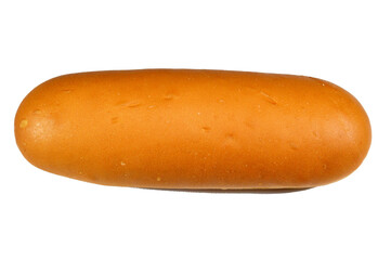 Long bun bread, a fresh baked loaf of bread French Fino ready to fillings, typically filled with savory fillings, made from a dough of flour, milk, yeast, butter, and ready to be served with filling