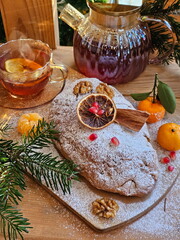 homemade christmas cookies with spices