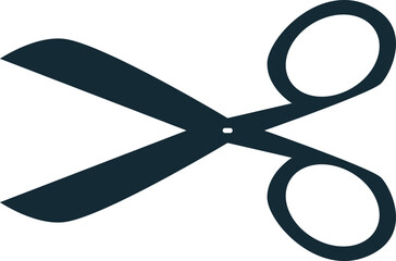 open scissor icon vector eps 10