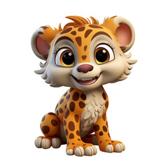 mall Jaguar, Fully Isolated from the Background