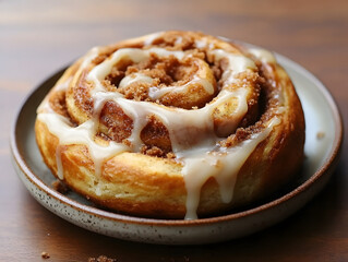 Fototapeta premium apple pie with cinnamon