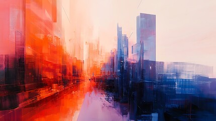 Intersting style of graphic illustrations