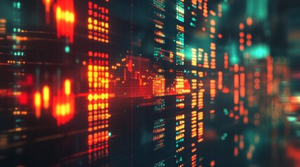 Abstract Digital Data Visualization in Corporate Setting