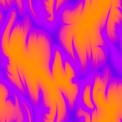 Vibrant Purple and Orange Abstract Texture 