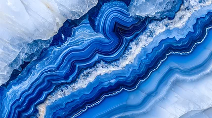  Navy blue agate crystal stone texture wallpaper