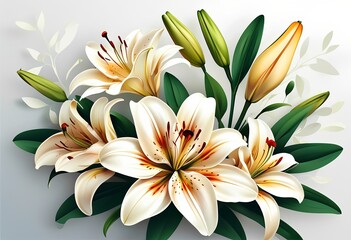 Fototapeta premium Easter lily