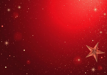 red design features stars sparkles gradient texture visually striking effect