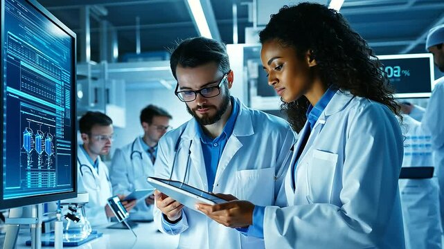 Team Collaboration in Modern Technology Research Facility