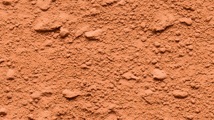 Fototapeta premium Dry red sand dune flat surface texture