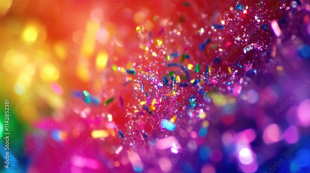 Poster a colorful background with vibrant colors, ideal for designs and graphics