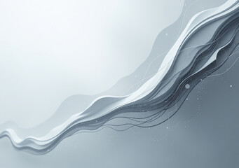 abstract technology features muted grey white color scheme visually striking background design