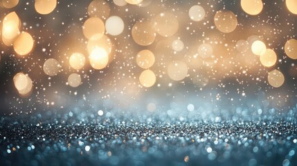 bokeh effect creating a magical backdrop of soft, sparkling lights, resembling glitter and diamond dust, with subtle tonal variations that evoke a sense of wonder and festivity