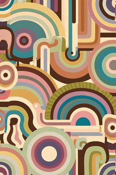 Abstract poly printable paint retro vintage backgrounds