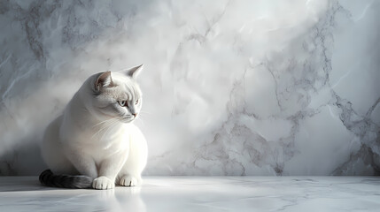 Highquality marble countertop photo, luxurious and contemporary design, perfect lighting. Resplendent. Illustration