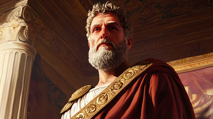 roman resplendent philosopher