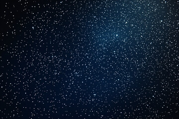 A vast deep blue starry night sky filled with countless twinkling stars creating a peaceful and mesmerizing cosmic atmosphere  
