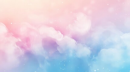 soft, abstract gradient blending pastel blue and pink hues, creating a serene, dreamlike background perfect for soothing visuals or creative designs