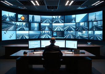 high tech surveillance fills large super hq situation room advanced features monitoring capabilities