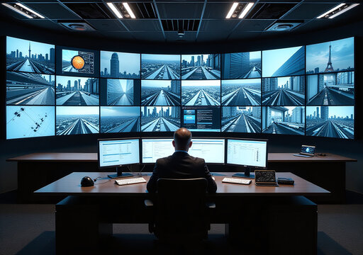 high tech surveillance fills large super hq situation room advanced features monitoring capabilities