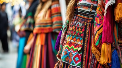 Colorful Costumes on Display at Cultural Festival