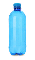 Plastic bottle of water isolated on white