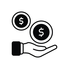 Sponsorship vector icon