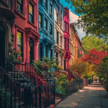 NYC apt bldgs & brownstones