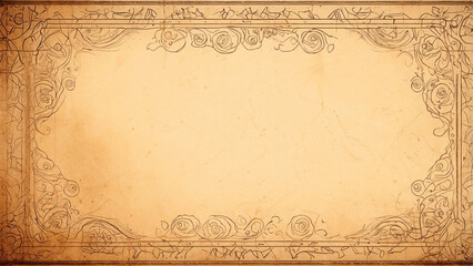 Antique messenger paper