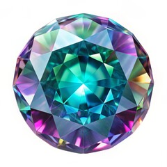 alexandrite gem, isolated