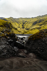 mountain river in the mountains