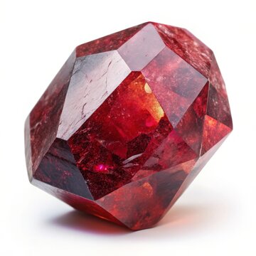 cuprite isolated, white background