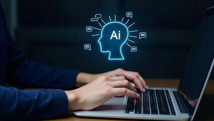 AI chat and digital technology, exploring business communication, the evolution of smart robot conversations, and advancements in artificial intelligence development.