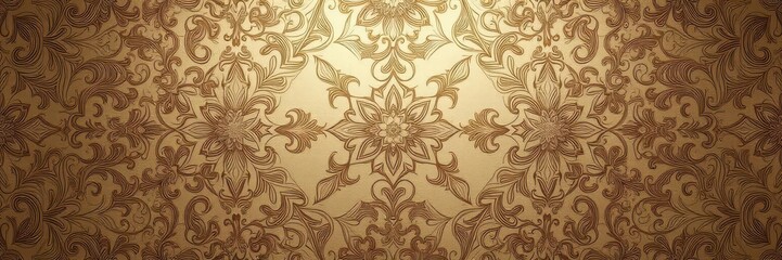 Intricate floral and geometric patterns form a luxurious background, paisley, seamless, pattern