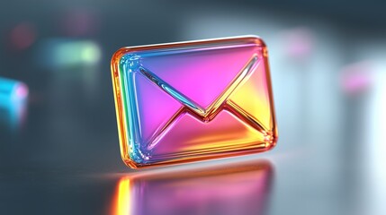 Colorful Glossy Email Icon