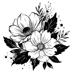 abstract floral background