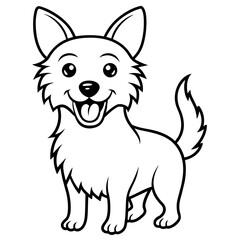 illustration of a dog