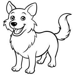 illustration of dog
