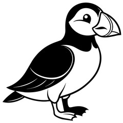 vector illustration of a duck