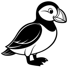 vector illustration of a duck