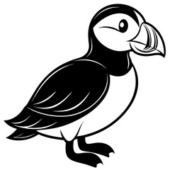 vector illustration of a duck