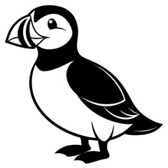 vector illustration of a duck