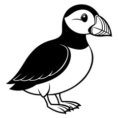 vector illustration of a duck