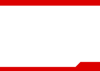 red and white background
