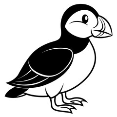 vector illustration of a duck
