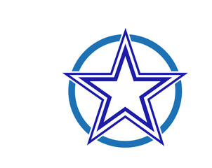 Obraz premium Military Star. Dallas Star. Star icons. Vector symbols star isolated on white background. Design template.